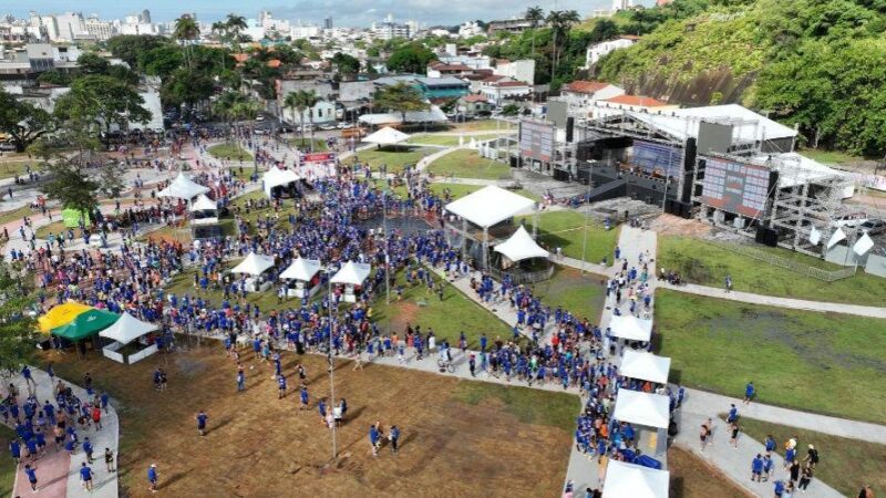 Primeiro domingo do Parque da Prainha é marcado por show, esporte e alegria