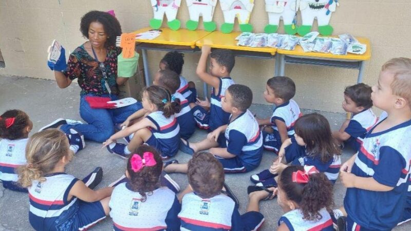 ​Semana Saúde na Escola: unidades de ensino recebem ações de cuidado integral