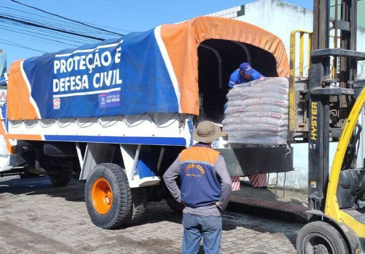 ​Defesa Civil e comunidade se unem para levar doações para Mimoso do Sul