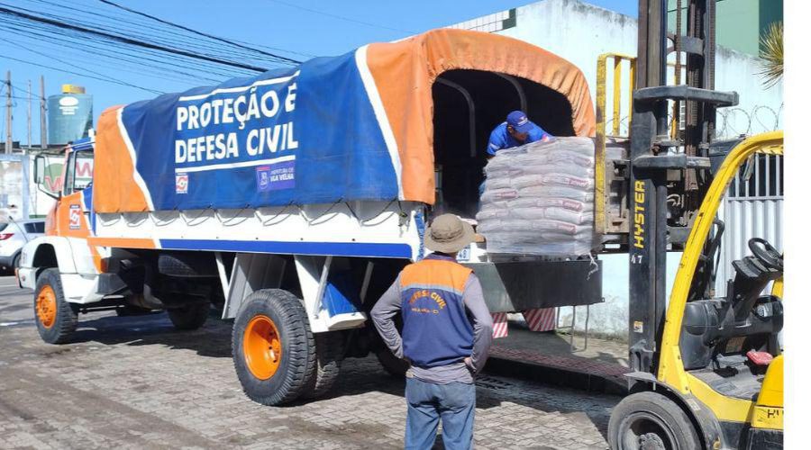 ​Defesa Civil e comunidade se unem para levar doações para Mimoso do Sul