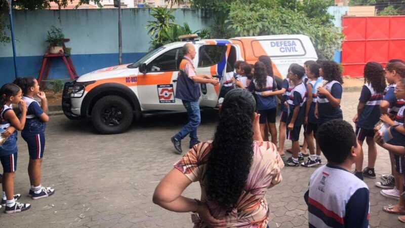 ​Projeto Defesa Civil nas Escolas educa para prevenir desastres