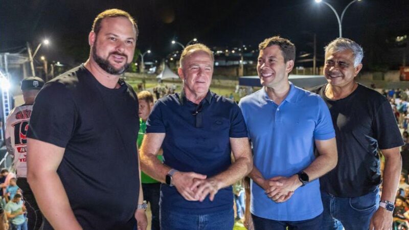 Parque Linear de Cobilândia é inaugurado em noite de grande festa