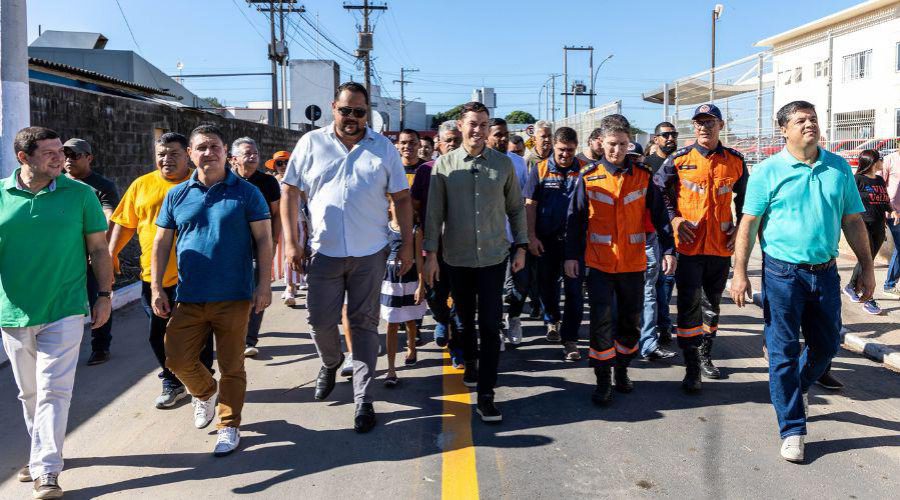 ​Comunidade comemora melhorias de infraestrutura de rua de Vale Encantado