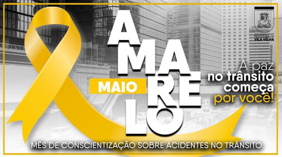 Maio Amarelo busca conscientizar sobre segurança no trânsito