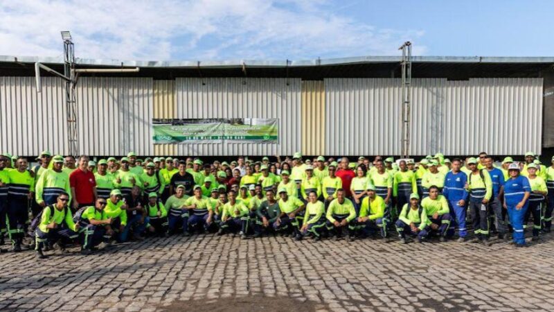 ​Dia do gari foi comemorado hoje em Vila Velha com tradicional café da manhã