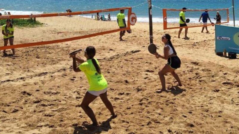 Praia de Itaparica vai reunir 100 atletas em torneio de beach tennis