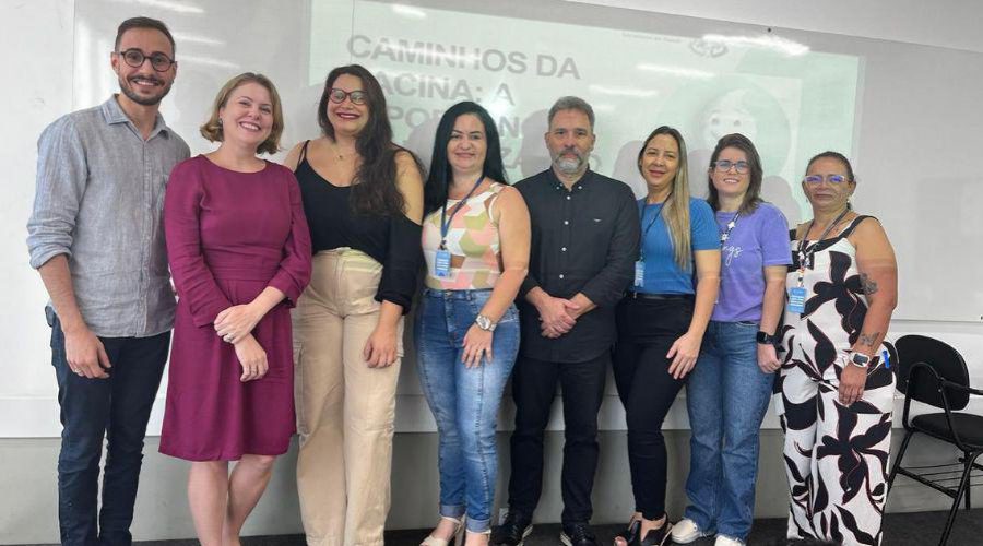 ​Vacinadores de Vila Velha participam de curso com ações teóricas e práticas