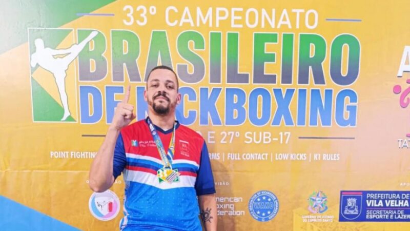 ​Atleta de Vila Velha se classifica para o Pan-americano de kickboxing