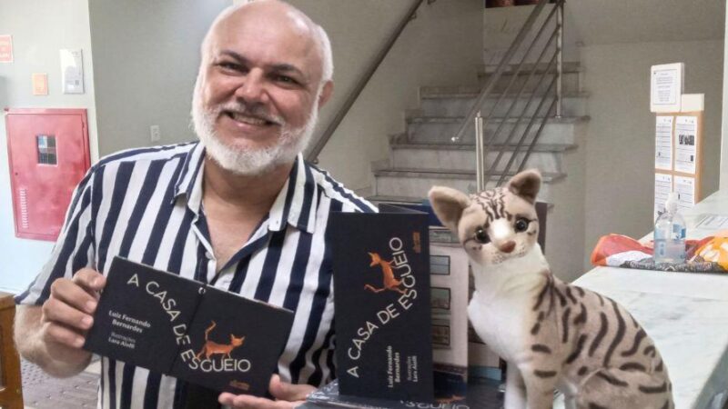 ​Escritor lança livro infantojuvenil na Casa da Memória no sábado