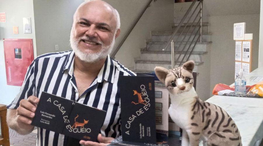 ​Escritor lança livro infantojuvenil na Casa da Memória no sábado