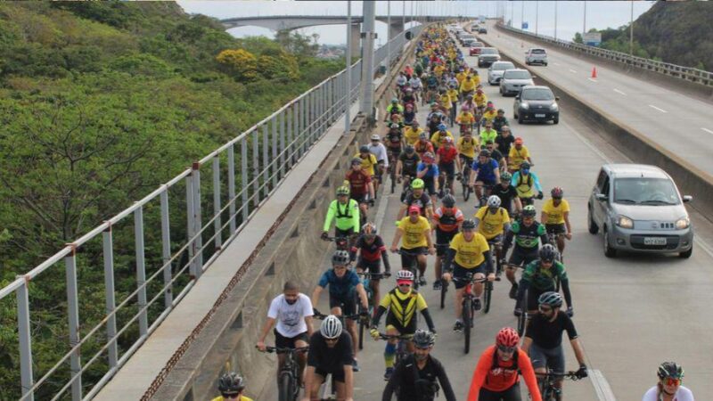 ​Pedalaço Pela Paz domingo será realizado pela 25ª vez com de 5 mil ciclistas