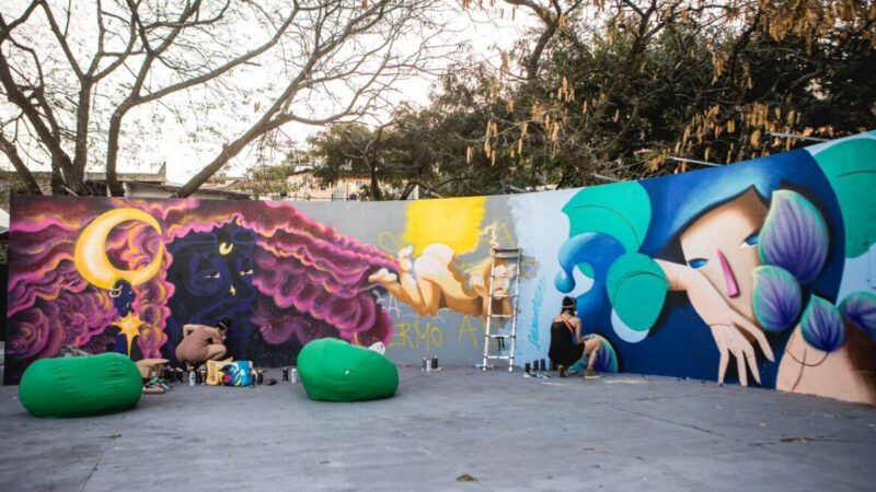 Cultura e Lazer: Prainha de Vila Velha Ganha Exposição a Céu Aberto