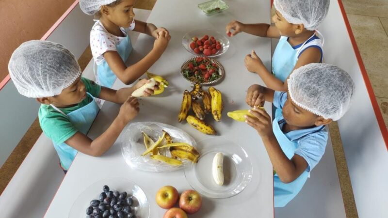 Aberta inscrição para projeto que ensina alimentação saudável a crianças