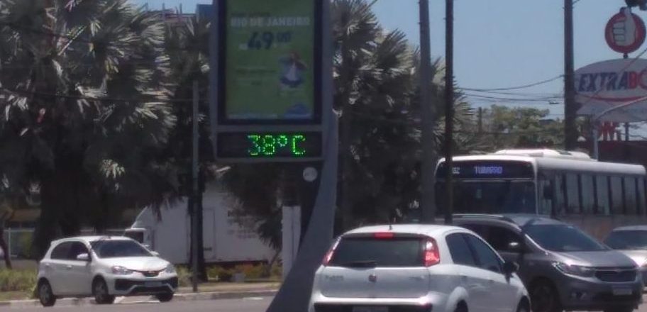 Onda de calor deixa temperatura perto de 40º no ES