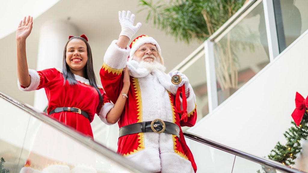 Shoppings da Serra recebem Papai Noel no começo de novembro