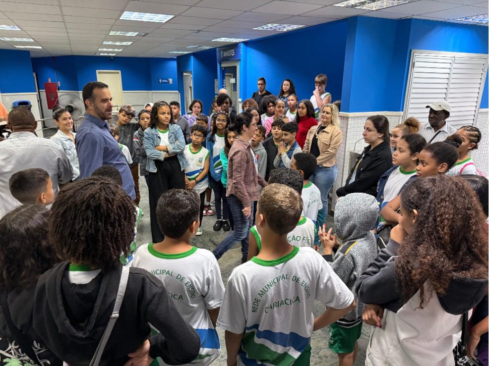 Prefeitura recebe estudantes em visita do projeto “Turismo Pedagógico