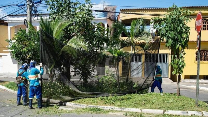 Serra intensifica ações de limpeza e manutenção em diversos bairros