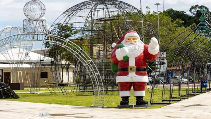 Parque da Prainha será palco da Vila Natalina com iluminação, shows e muito mais