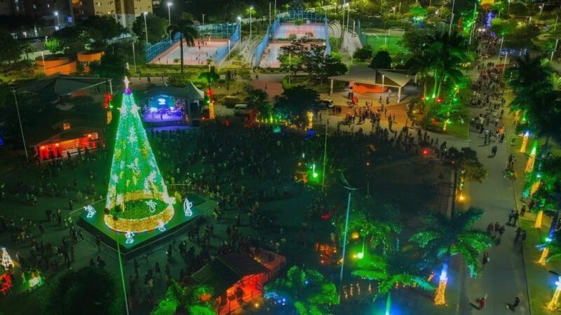 Serra terá superdecoração de Natal com árvore “que canta”, roda-gigante e Vila do Papai Noel