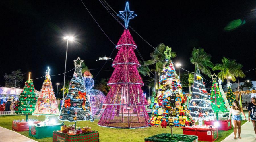 Música e magia de Natal iluminam o Parque da Prainha até dia 25